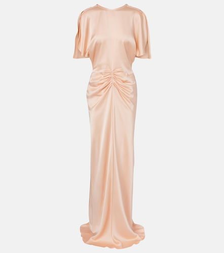Robe longue Isabella en satin - Victoria Beckham - Modalova