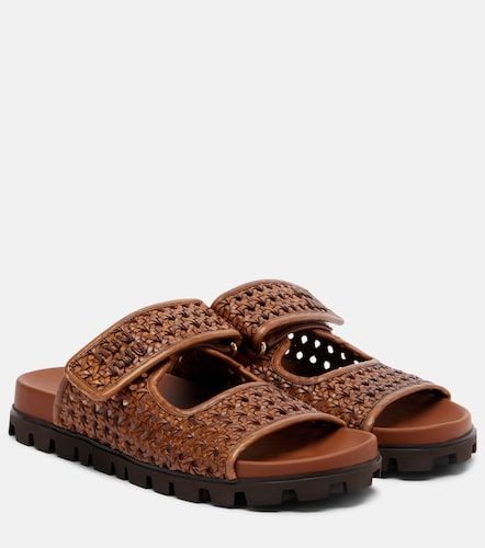 Miu Miu Mules en cuir - Miu Miu - Modalova
