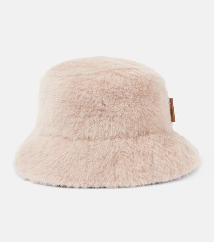 Chapeau bob Figura Teddy en laine et soie - Max Mara - Modalova