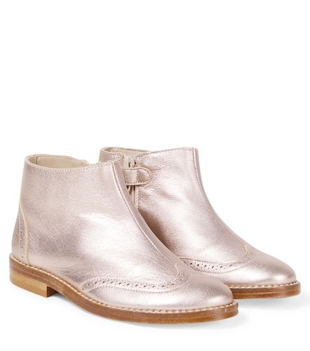 Bottines Jannete en cuir métallisé - Bonpoint - Modalova