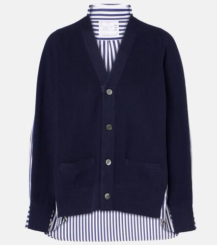 Sacai Cardigan rayé en coton - Sacai - Modalova