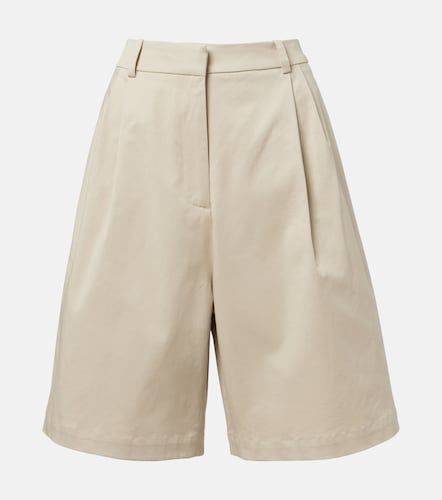 Bermuda Marfa en coton à pinces - The Frankie Shop - Modalova