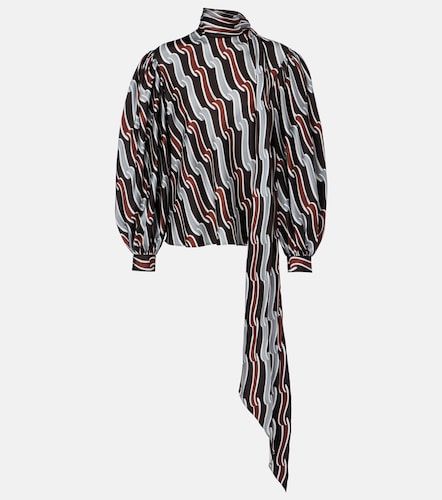 Gucci Blouse imprimée en soie - Gucci - Modalova