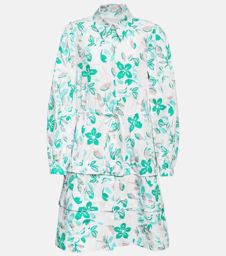 Robe chemise en coton à fleurs - Dorothee Schumacher - Modalova