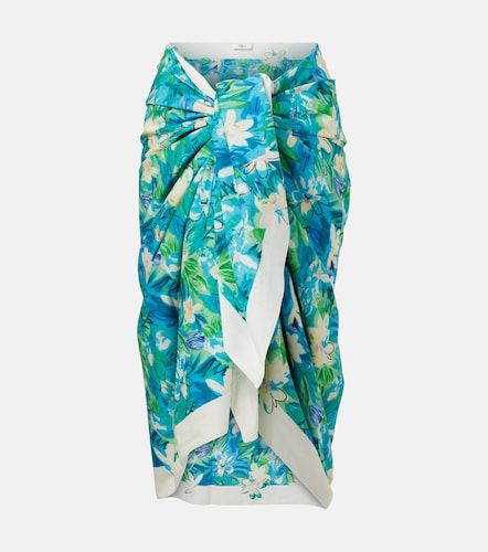 Chloé Paréo en coton à fleurs - Chloe - Modalova