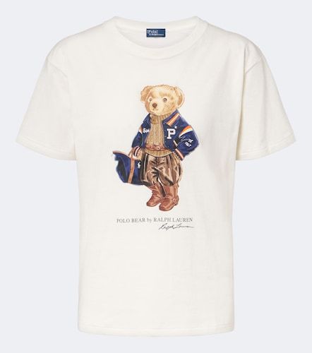 T-shirt Polo Bear en coton à imprimé - Polo Ralph Lauren - Modalova