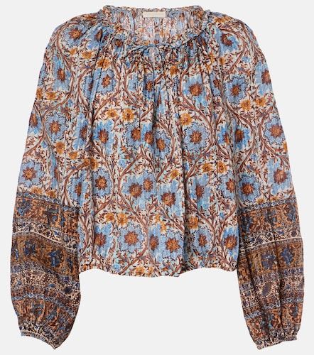 Blouse Silva en coton mélangé imprimée - Ulla Johnson - Modalova