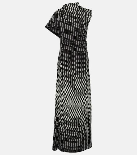 Robe longue June en soie mélangée imprimée - Tove - Modalova