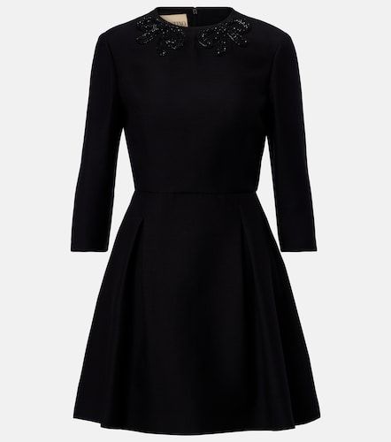 Robe en Crêpe Couture à ornements - Valentino - Modalova