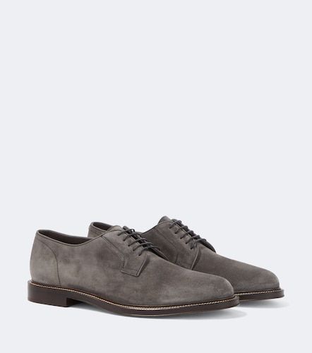 Brunello Cucinelli Derbies en daim - Brunello Cucinelli - Modalova