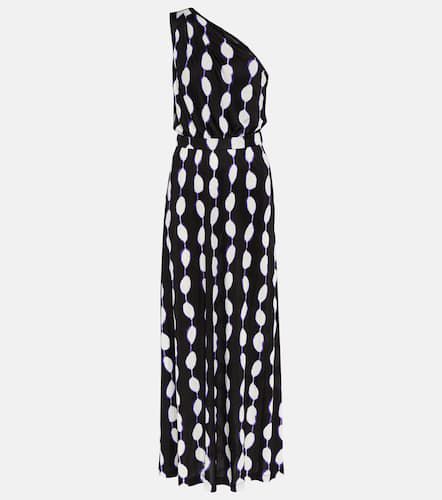 Robe longue asymétrique Kiera imprimée - Diane von Furstenberg - Modalova