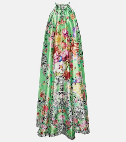 Robe longue Trapeze à fleurs - Camilla - Modalova