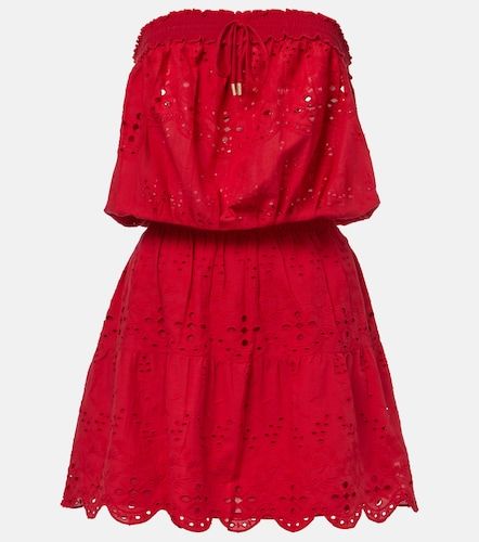 Robe Collette brodée en coton - Melissa Odabash - Modalova