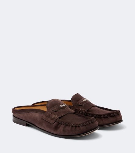 Fendi Mules en daim - Fendi - Modalova