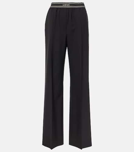 Loewe Pantalon droit en laine - Loewe - Modalova