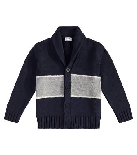 Il Gufo Cardigan rayé en coton - Il Gufo - Modalova