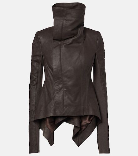 Veste biker Naska en cuir - Rick Owens - Modalova