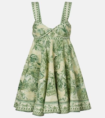 Alémais Robe Sara imprimée en lin - Alemais - Modalova