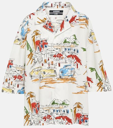 Chemise de bowling Casaco en coton à imprimé - Jacquemus - Modalova