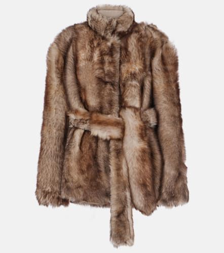 Manteau Elsa en shearling - Nour Hammour - Modalova