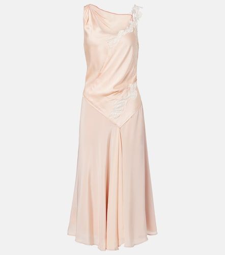 Robe midi à dentelle - Victoria Beckham - Modalova