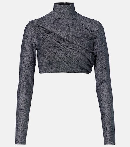 Gucci Top court en lamé - Gucci - Modalova
