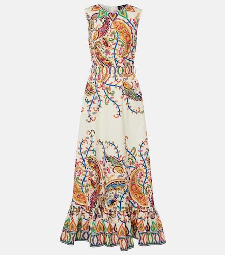 Etro Robe longue imprimée en coton - Etro - Modalova