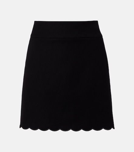 Chloé Mini-jupe à taille haute en coton - Chloe - Modalova