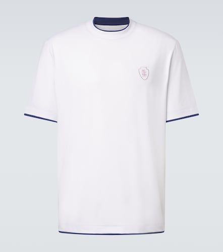 T-shirt en coton à logo - Brunello Cucinelli - Modalova