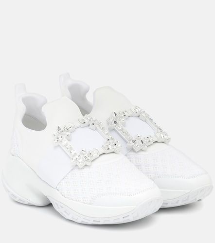 Baskets Viv' Run à cristaux - Roger Vivier - Modalova