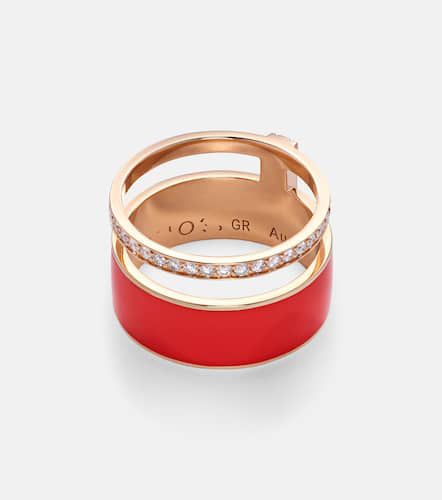 Bague Berbere Chromatic en or rose et diamants - Repossi - Modalova