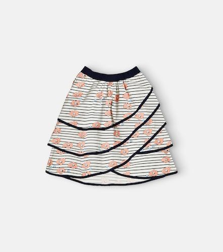 Mini Rodini Jupe rayée en coton - Mini Rodini - Modalova