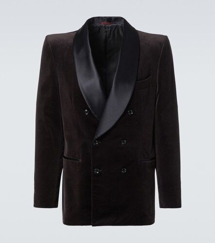 Veste de smoking en velours de coton - Brunello Cucinelli - Modalova