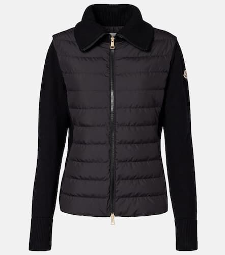 Moncler Cardigan en laine vierge - Moncler - Modalova