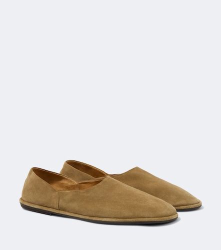 Chaussures slip-on Canal en daim - The Row - Modalova