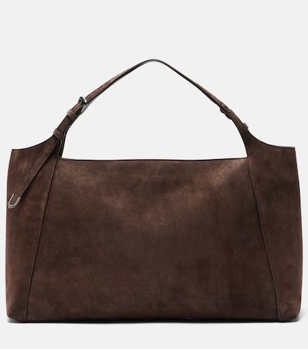 Sac Medium en daim - Brunello Cucinelli - Modalova