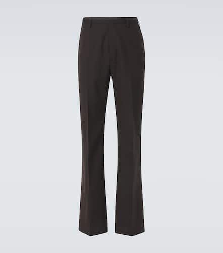 Pantalon évasé en laine - Dries Van Noten - Modalova