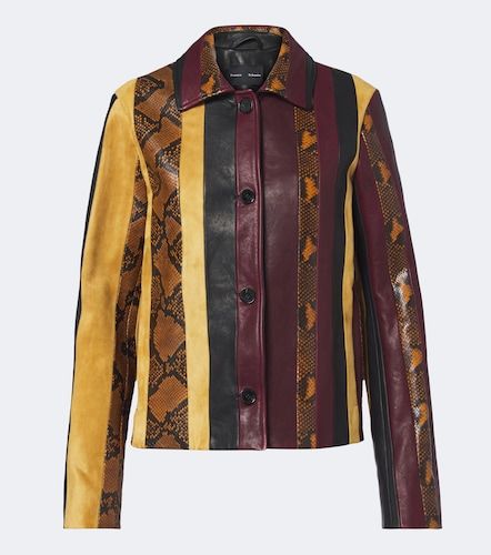 Veste Sirine en cuir à rayures - Proenza Schouler - Modalova