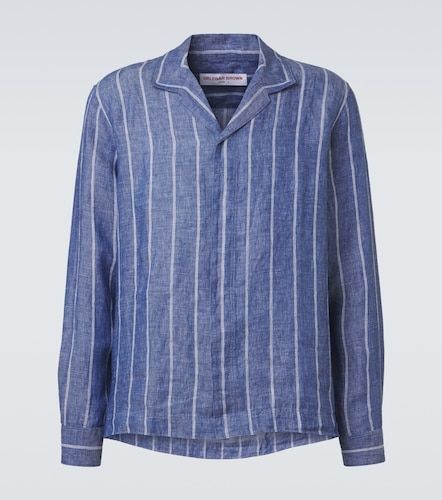 Chemise Sylvan en lin à rayures - Orlebar Brown - Modalova