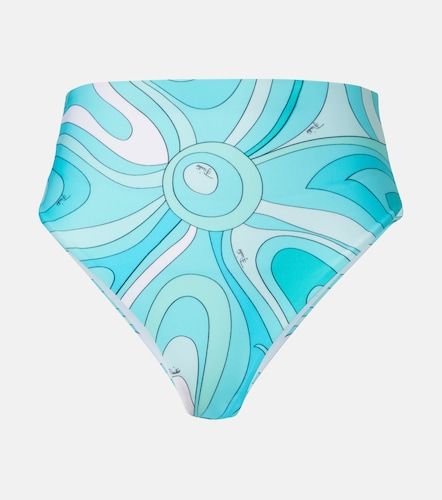 Culotte de bikini Marmo à taille haute - Pucci - Modalova