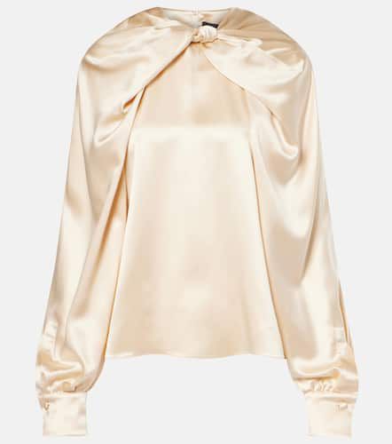 Blouse Elegante Key en satin de soie - Max Mara - Modalova