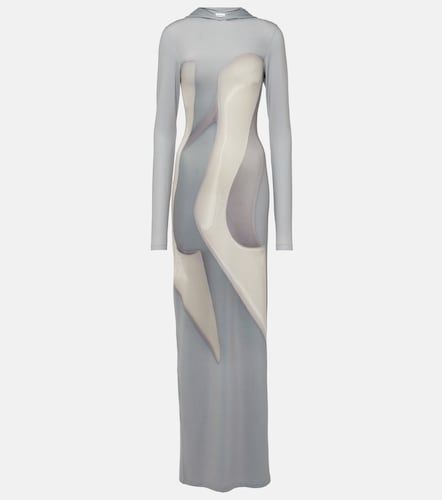 Robe longue en jersey imprimée - Acne Studios - Modalova