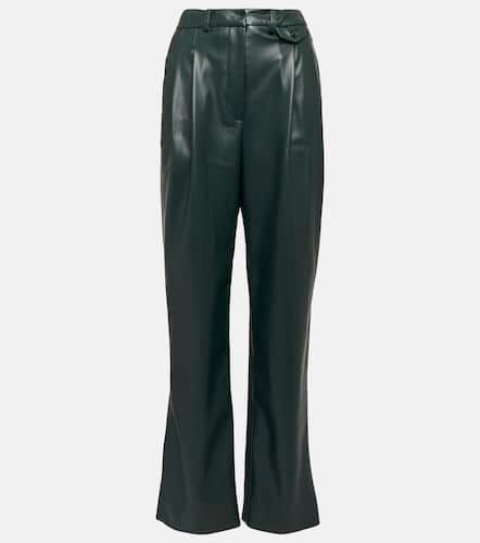 Pantalon Pernille en cuir synthétique - The Frankie Shop - Modalova