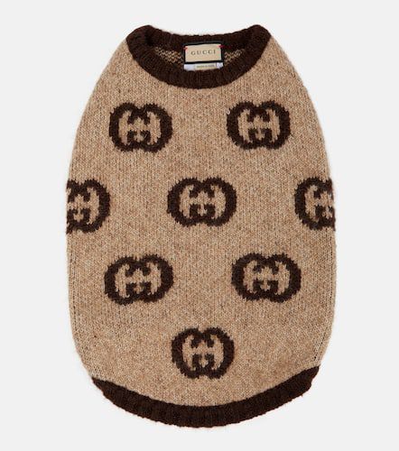 Pull pour chien Interlocking G en mohair mélangé - Gucci - Modalova