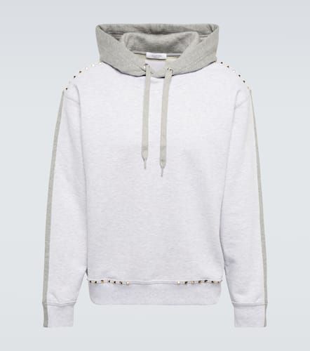 Sweat-shirt à capuche Rockstud en coton - Valentino - Modalova