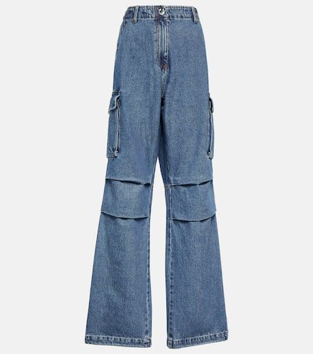 Pantalon cargo ample en jean - Coperni - Modalova