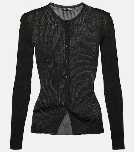 Cardigan en maille côtelée - Tom Ford - Modalova