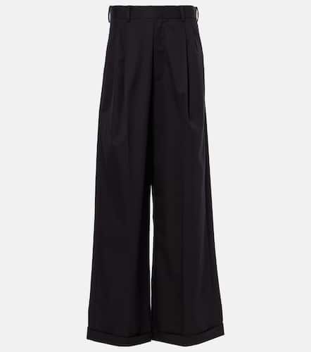 Pantalon ample en coton et soie - Loewe - Modalova