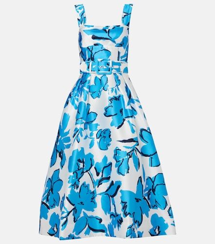 Robe midi Sapphira à fleurs - Rebecca Vallance - Modalova