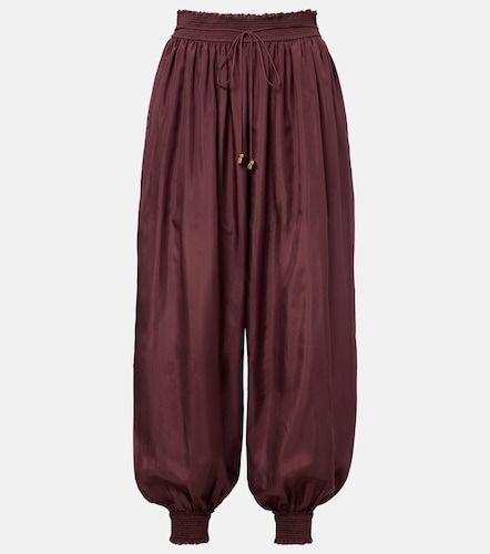 Pantalon ballon Aster en soie - Zimmermann - Modalova